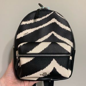 Coach mini backpack